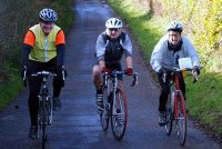 Mike, Sally and Bob on the Autumn Colours.