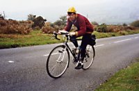 Pete Luxton on Widdecombe Hill.